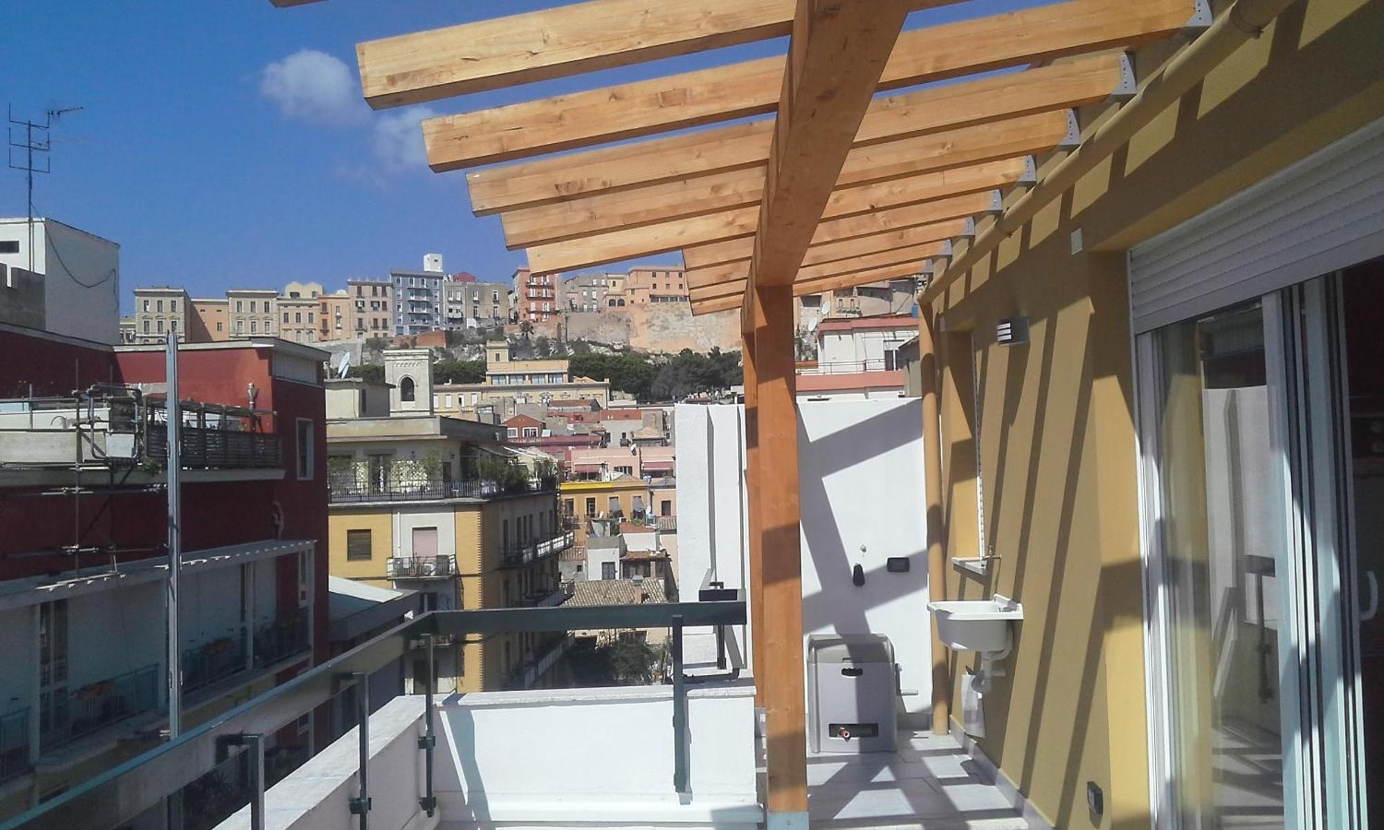 Monolocale Sonnino Villa Cagliari Bagian luar foto